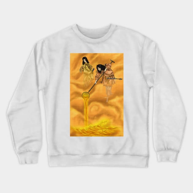 Gurasu Gods Crewneck Sweatshirt by spicyhoneyheart